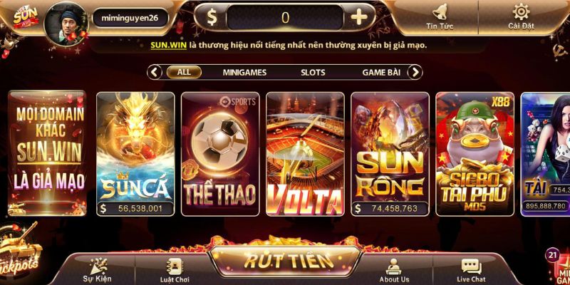 Sunwin là gì 2 Sunwin là một trong số các cổng game hot nhất hiện tại